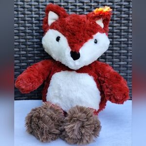 4/$50⭐️Aroma Home Snuggable Hottie Heatable Soft Toy Microwavable Lavender Fox